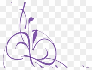 Floral Clipart Line - Flower Floral Border Designs - Free Transparent ...