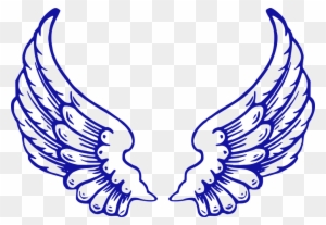 Download Blue Angel Wings Clip Art Transparent Png Clipart Images Free Download Clipartmax