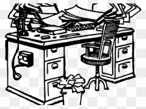 Messy Office Desk Clipart Messy Office Clipart Free