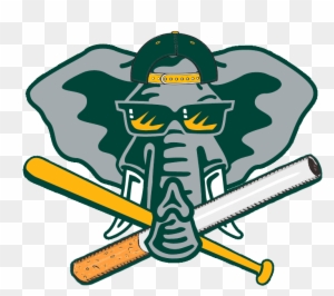 Oakland Athletics elephant logo origin