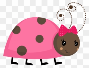 red ladybug clipart pink