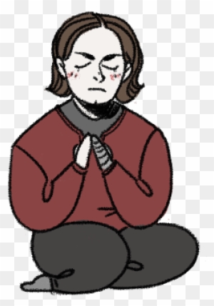 clipart of person kneeling in prayer