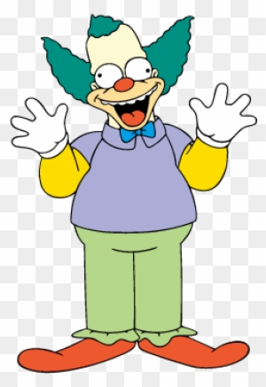 Krusty The Clown - Krusty The Clown - Free Transparent PNG Clipart ...