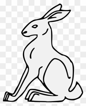 Rabbit Traceable Heraldic Art Png Rabbit Pdf Domestic Rabbit Free Transparent Png Clipart Images Download