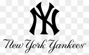 New York Yankees Black Vector Logo - New York Yankees Logo Black And ...