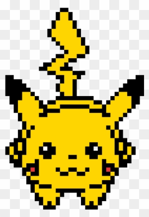 Running Pikachu - Pixel Art - Free Transparent PNG Clipart Images Download