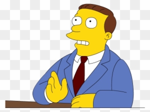 Just A Quick Post Today - Lionel Hutz - Free Transparent PNG Clipart ...