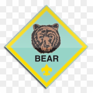 Bear - Cub Scout Bear Badge - Free Transparent PNG Clipart Images Download