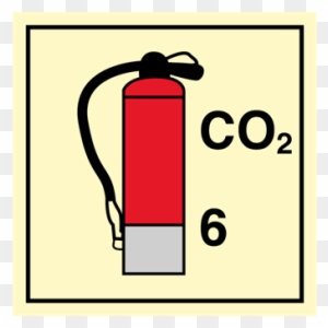 Co2 Extinguisher 6 Kg - Fire Extinguisher Imo Symbol - Free Transparent ...