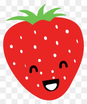 Smileys Clipart Strawberry - Gambar Strawberry Kartun - Free ...