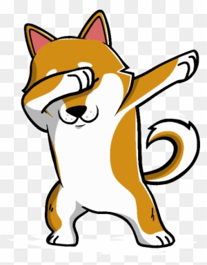 Shiba Inu Dabbing Color Changing Mug Funny Doge Meme Dabbing Shiba Inu Free Transparent Png Clipart Images Download - chibi roblox doge
