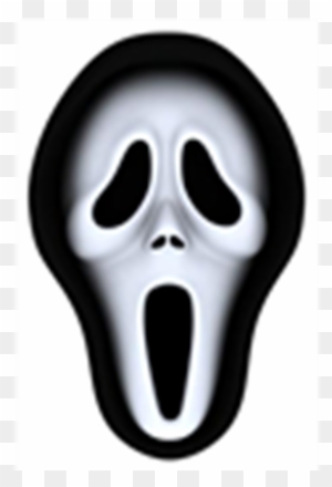 Those Paper Cut-out Decorations Were The Best - Scream Mask Png - Free ...