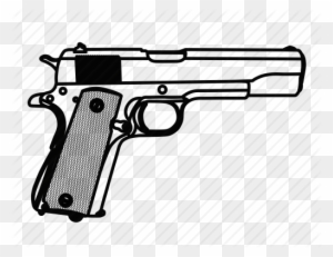 Guns By Suhendri Lie Army Line Pistol Gun Drawing Free Transparent Png Clipart Images Download - gun gun roblox