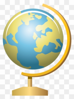 Globe On Stand Clipart - Free Transparent PNG Clipart Images Download