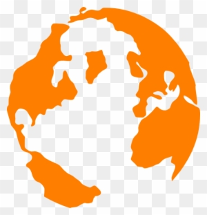 Globe Orange Logo Png