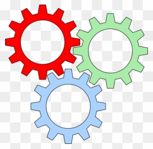 mechanical gear outline