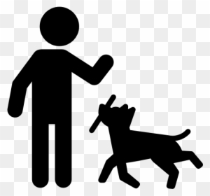 Pets Clipart Man Dog - Couple Icon Png Color - Free Transparent PNG ...