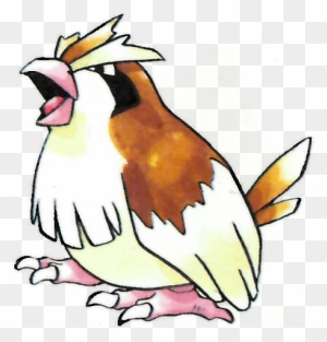 Pidgeot By Meowmatsu - Pidgey Pokemon Rojo Fuego - Free Transparent PNG  Clipart Images Download