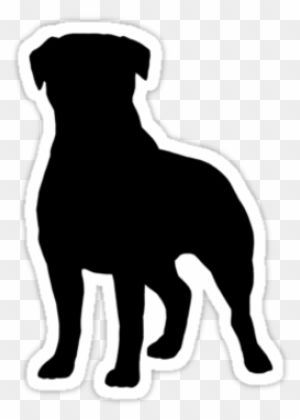 Download Rottweiler Heart Rottweiler Silhouette Free Transparent Png Clipart Images Download