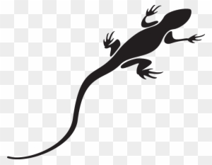 Lizard Silhouette Clip Art, Transparent PNG Clipart Images Free ...