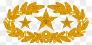 Bg Insignia - 1 Star General Rank - Free Transparent PNG Clipart Images ...