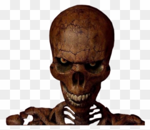 Spooky Scary Skeletons Scary Skull Png Free Transparent Png Clipart Images Download - spooky scary skelet ears roblox