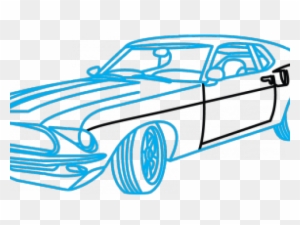 Mustang Car Clipart - Car Cartoon Png - Free Transparent PNG Clipart ...