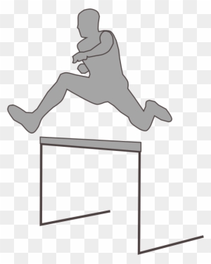 hurdler clip art