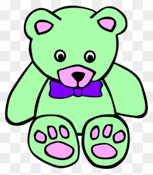 Teddy Bear Clipart Black And White - Teddy Bear Coloring Page - Free ...