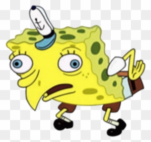 Spongebob Mocking Meme Png - Free Transparent PNG Clipart Images Download