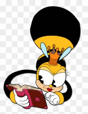 Just A Bee Reading A Spell Book - Rumor Honeybottoms Phase 2 Png