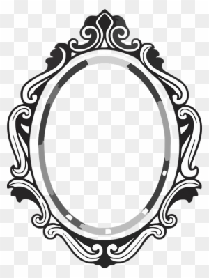 Mirror - Fancy Mirror Drawing - Free Transparent PNG Clipart Images ...