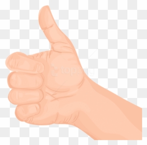Free Png Download Thumbs Up Hand Gesture Clipart Png - Sign Language