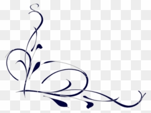 wedding corner flourish clipart images