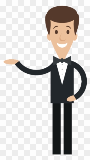 waiters and waitresses clipart