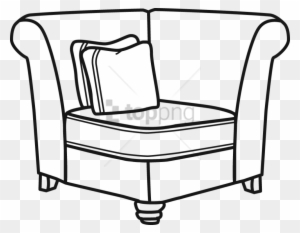 Chair Clipart Black And White, Transparent PNG Clipart Images Free Download  - ClipartMax