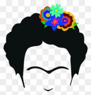 Feminismo Sticker - Frida Kahlo Para Colorear - Free Transparent PNG ...