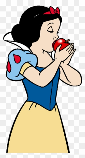 Download Snow White And The Seven Dwarfs Queen Apple Snow White Eating Apple Free Transparent Png Clipart Images Download