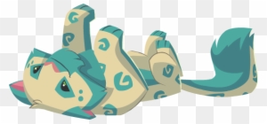 Yellow Snow Leopard - Animal Jam Snow Leopard