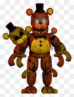 Murdered Sticker - Fnaf Unwithered Freddy - Free Transparent PNG ...