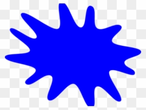 blue paint clipart