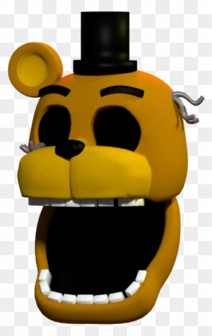 Five Nights At S Fnaf World Freddys - Fnaf World Golden Freddy Head