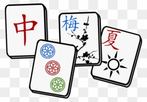 Mah Jongg Tiles Clip Art Mahjong Game Png Free Transparent Png Clipart Images Download