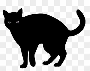 Black Cat Silhouette Svg Png Icon Free Download (#73363) 