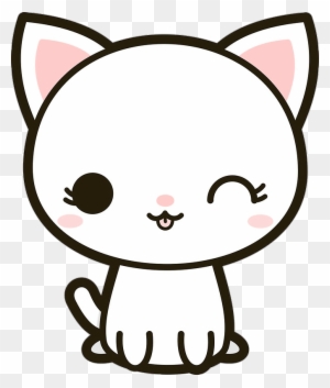 Discover - Kawaii Cat Png - Free Transparent PNG Clipart Images Download