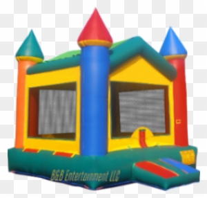 jumper house scene clipart