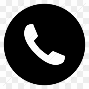 619 940 Phone Icon Black Circle Free Transparent Png Clipart Images Download