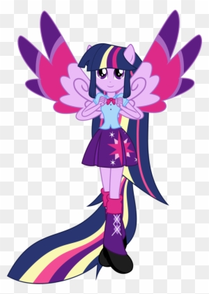 Rainbow Power Twilight Sparkle Vector By Icantunloveyou - My Little ...