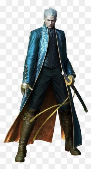 You Can Give Any Character A Single Sword From All - Devil May Cry Vergil Png