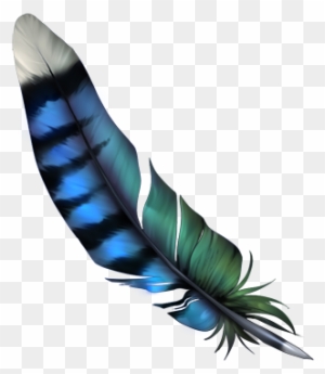 332 X 400 3 Bluejay Feather Png Free Transparent Png Clipart Images Download